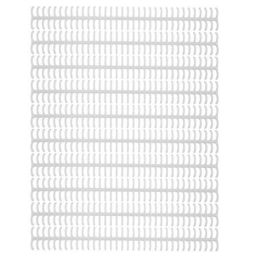 Plastic Binding Spine, Loose Leaf Rings Good Gloss With 12mm Inner Diameter For Home Or School Use White