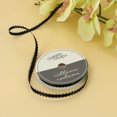 thumbnail image 3 of UNIQUE CREATIV noir polyester Ribbon Pack, 12 pcs, 3 mm (0.12 in), 9.1 m (9.95 yd), 3 of 8