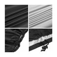 thumbnail image 4 of Garden Furniture Cover, Durable Cover for Patio Table and Rattan Sets, 210D Oxford Fabric with Thickening Coating, Water Resistant Cover for Rectangular and Oval Outdoor Tables (213 x 132 x 74 cm), 4 of 5