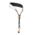 thumbnail image 3 of Milaget Saxophone Neck Strap Padded Comfortable for Soprano Saxophone Bass Clarinet White, 3 of 5