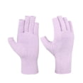thumbnail image 1 of Fingerless Compression Gloves for Rheumatoid, Carpal Tunnel - Support for Hands and Joints, 1 of 6