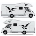 thumbnail image 4 of Yeacher Car Auto Body Sticker 5PCS Self-Adhesive Side Truck Graphics Eagle Stickers Decals for Camper Caravan RV Trailer, 4 of 8
