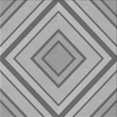 thumbnail image 1 of Ahgly Company Machine Washable Indoor Square Transitional Platinum Gray Area Rugs, 7' Square, 1 of 7