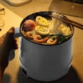 thumbnail image 4 of Jubipavy Pot And Pan Cookware Cooker,1.7L Cooker,2 Power Settings,Home Use Non Stick Frying Pan,Portable Traveling Cooker, 4 of 9