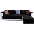 thumbnail image 1 of 2024 L Shape Sofa Slipcover Reversible Sectional Couch Cover Chaise Lounge Cover Furniture Protector Cover Large Size Gray, 1 of 9