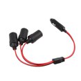 thumbnail image 2 of Unique Bargains 1 to 3 Way Car Cigarette Lighter Charger Female Socket DC 12V 24V, 2 of 2