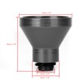 thumbnail image 2 of Black Aluminum Oil Filler Funnel 20mm Universal Oil Catch Drain Motorcycle, 2 of 12