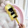 thumbnail image 2 of Btomtd Duster Cartoons Cute Sweeping Cleaning Duster Duster Cleaning Brush Sweeping Ash, Yellow, 2 of 6