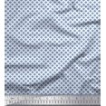 thumbnail image 1 of Soimoi Polyester Crepe Fabric Dot & Floral Small Print Sewing Fabric Yard 52 Inch Wide, 1 of 3