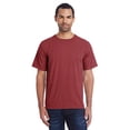 thumbnail image 2 of Hanes Mens Big ComfortWash Garment Dyed Short Sleeve Tee, L, Cayenne, 2 of 2