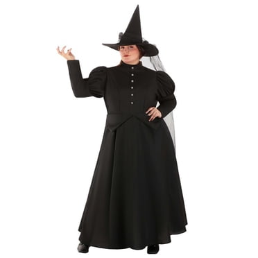 Women's Plus Size Witch Costume Dress | Evil Witch Costume