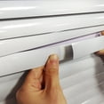 thumbnail image 2 of 6 Ensembles de Lamelles de Remplacement pour Stores Horizontaux, Languettes de Réparation Blanches pour Stores Horizontaux, Fixateurs Blancs pour Stores Horizontaux, 2 of 5