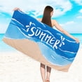 thumbnail image 2 of Hearth & Gear Beach Towel For Girls For Girls Beach Towels For Kids Microfiber Beach Towels Bulk Extra Large Beach Towels Oversized Clearances Thin Quick Drys Beach Towel Nautical Hand Towels for, 2 of 7