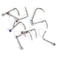 thumbnail image 5 of TIMIFIS Nose Rings 30Pcs/set Stainless Steel Nose Ring Nose Stud Body Piercing Jewelry ummer, 5 of 5