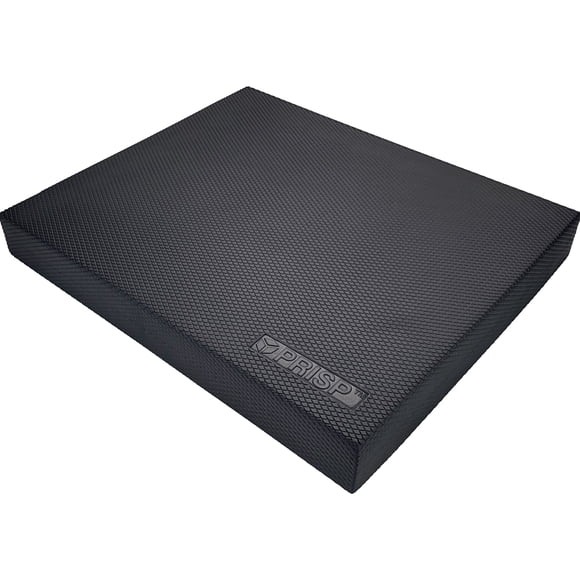 PRISP Grand Coussin d'Équilibre en Mousse - Tapis d'Entraînement de Stabilité à Haute Densité pour le Yoga, la Mise en Forme, le Gym à Domicile, la Physiothérapie et les Exercices de Coordination; Équipement d'Entraînement, Coussin de Genou pour Planche d'Équilibre