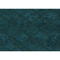 thumbnail image 1 of Ahgly Company Machine Washable Indoor Rectangle Transitional Teal Green Area Rugs, 5' x 7', 1 of 7