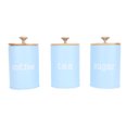 thumbnail image 2 of 3PCS Canister Sets for Kitchen Counter, Storage Canister Multifunctional Storage Jar with Lid for Tea Coffee Sugar, Kitchen Canister Set Food Container Organizer, 2 of 7