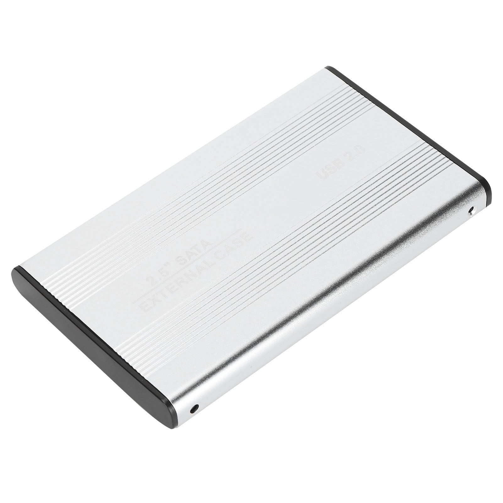 HDD Enclosure, HDD Enclosure Plug Play Hard Drive Enclosure SSD Adapter 3TB USB2.0 SSD Hard Disk Box for OS X Laptops External Data Storage