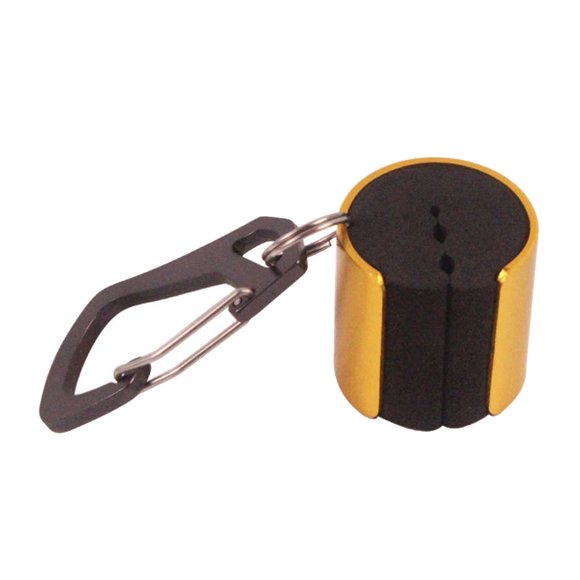 braveheart Pince à Canne à Pêche Support de Stockage Léger Clip Cintre Robuste Organisateur Portable pour Accessoires de Pêche Attachant Or Doré