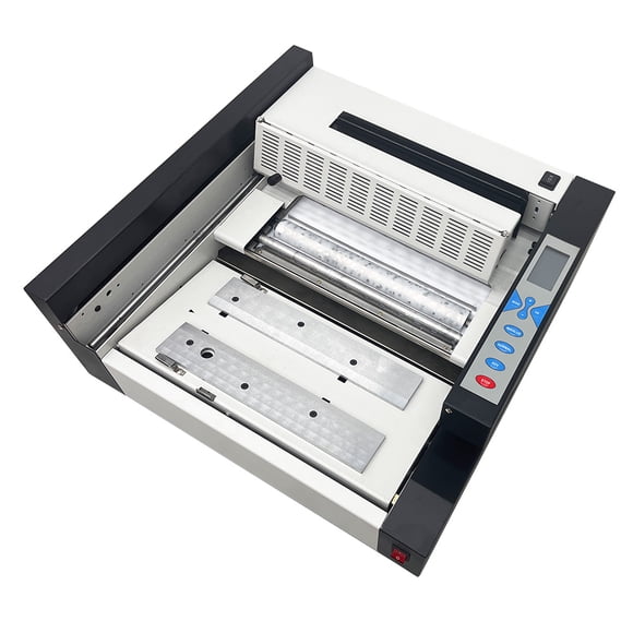 A3 Hot Melt Glue Book Binder Automatic Book Binding Machine Glue Binder with LCD Screen 110V