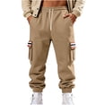 thumbnail image 2 of Ceisia Pantalon Décontracté Ample Uni pour Homme Taille Élastique à Cordon de Serrage Sport Cadeau Travail, 2 of 9