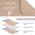 thumbnail image 3 of CHUANK Housse Imperméable pour Canapé, Housses pour Sofa en L, Housse pour Chaise Longue, Housse Réversible de Protection de Meuble pour Animaux, Enfants, Chien, Chat, Kaki P, 3 of 7