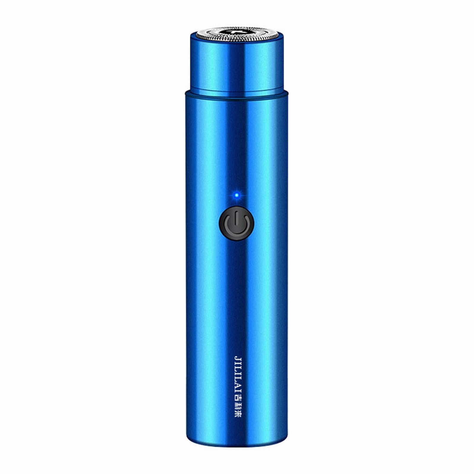 Riforla Mini Electric Shaver Portable Electric Usb Charging Men's Mini Portable Electric Shaver Shave Blue