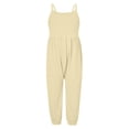 thumbnail image 1 of Girls Overall Sleeveless Rompers for Girls Spaghetti Strap Rompers with Pockets Cute Outfits for Girls 5-6 Y, 1 of 4