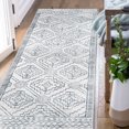thumbnail image 1 of Rugking Area Rug for Hallway 2X5 Grey Modern Geometric Mat Contemporary Moroccan Soft Rug Indoor Door Mat Non Slip Carpet Kitchen Bedroom Dining Room, 1 of 6