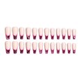 thumbnail image 2 of ruzhgo Length Coffin Fake Nail Scratch Resistant Press-on Fingernails Removable Trimble Nail Tip Adjustable Manicure Stickers Girls Type 1 Type 30, 2 of 6