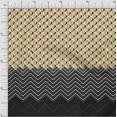 thumbnail image 1 of oneOone Cotton Cambric Fabric Chevron & Triangle Panel Decor Fabric Printed BTY 56 Inch Wide, 1 of 3