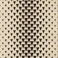 thumbnail image 1 of Ahgly Company Tapis d'Intérieur Lavable en Machine Carré Transitionnel Vanille Or, 4 Pieds Carré, 1 of 7