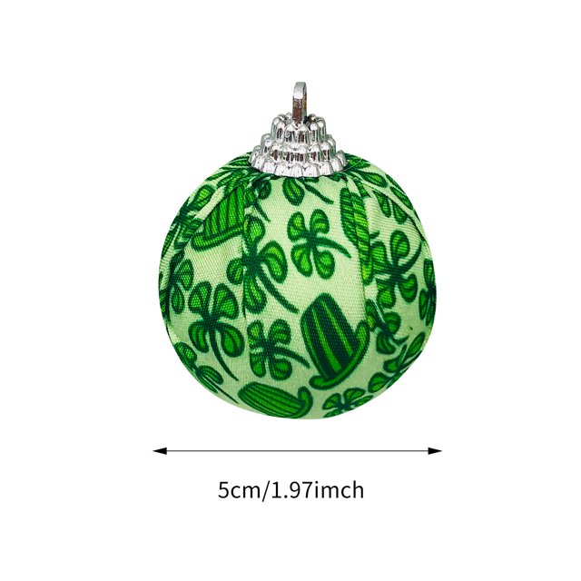 Birdeem 8Pcs St Patrick's Day Party Decoration Irish Festive Balls