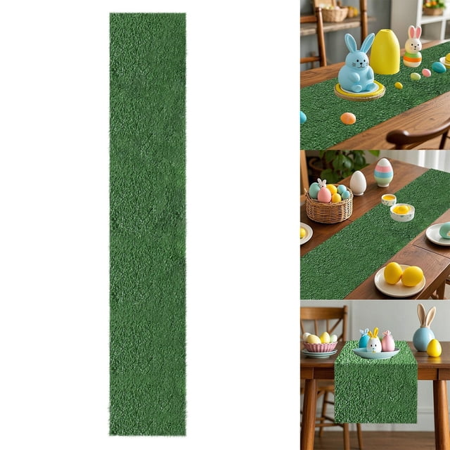 AKEGAMN Green Table Runner 5 Sizes Of Green Table Runners To Choose From Perfect Table Decorations Suitable For Any Festival Table Decorations Table Runner Green Table Runner 5 Sizes Of Gr Quality &