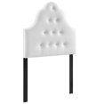 thumbnail image 1 of Modway Sovereign Twin Modern Upholstered Vinyl Headboard in White, 1 of 6