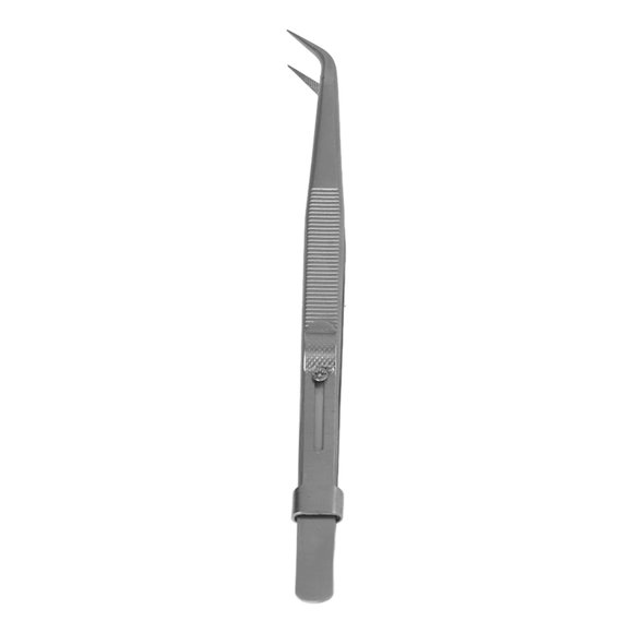 Tweezers With Adjustable Slide Lock For Electronics Industrial Professional Craft