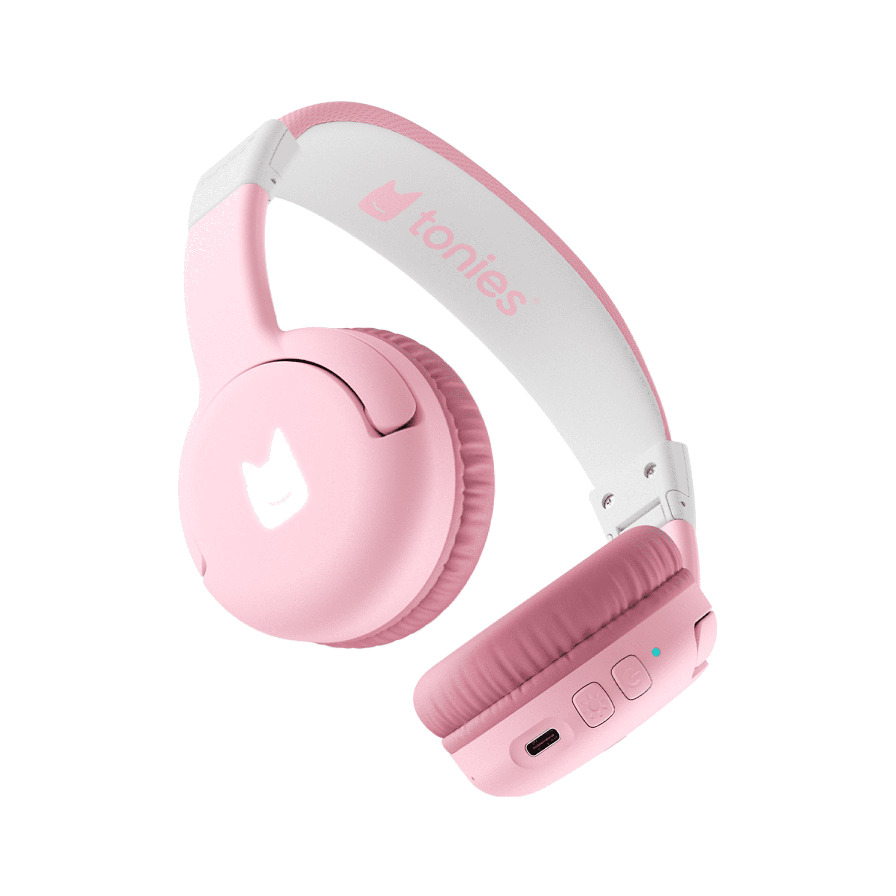 tonies Bluetooth Headphones: Cloud Pink 