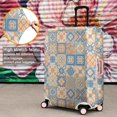 thumbnail image 4 of Travel Luggage Cover Suitcase Protector Fits 18-32 Inch Luggage Wheel Covers Patterned Travel Related Items Flower Luggage Protector Elastic Luggage Anti-scratch Suitcase Cover S, 4 of 5