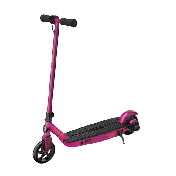 Razor Power Core XLR90 Electric Scooter, Age 8+, 10 Mph, 40-Min Run, 120lb Max, Magenta