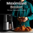 thumbnail image 3 of Air Fryer Chefman TurboFry 6 Qt 120V Stainless Steel, 3 of 7