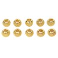 thumbnail image 2 of Perles de Barbe, Rétro Multipurpose Fit Barbe Anneaux Métal Longue Durée Robuste pour Tresses pour Extensions pour Cheveux Argent, Or, Noir, 2 of 8