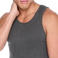 thumbnail image 2 of No Boundaries Men's Washed Rib Tank Top, 2 of 6