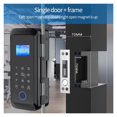 thumbnail image 3 of Bluetooth Fingerprint Glass Door Intelligent Lock Double Hook/Fingerprint/M1 Card/Password Unlock, 3 of 6