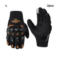 thumbnail image 3 of Thinsony Adjustable Strap For Fit Men S Cycle Gloves • Breathable Perforations orange L, 3 of 6