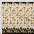 thumbnail image 2 of oneOone Cotton Silk Fabric Artistic Flower Panel Â Printed Craft Fabric BTY 42 Inch Wide, 2 of 3