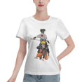 thumbnail image 1 of T-Shirt Basique à Manches Courtes pour Femmes Naruto Naruto Sasuke, 1 of 6