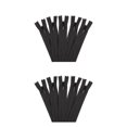 thumbnail image 4 of relayinert 5x Fashionable And Durable Invisible Zips Wide Range Of Uses Easy Care Long Invisible Zippers black 2Set, 4 of 6