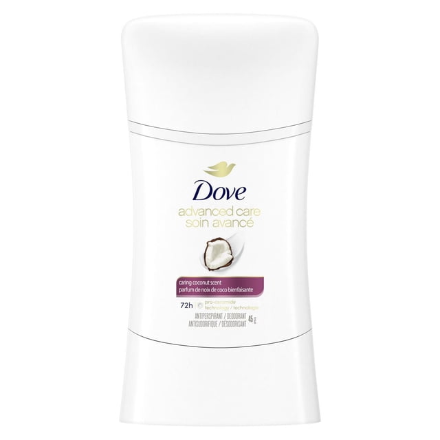 Dove Advanced Care Antiperspirant Deodorant for Women Caring Coconut, 45 g