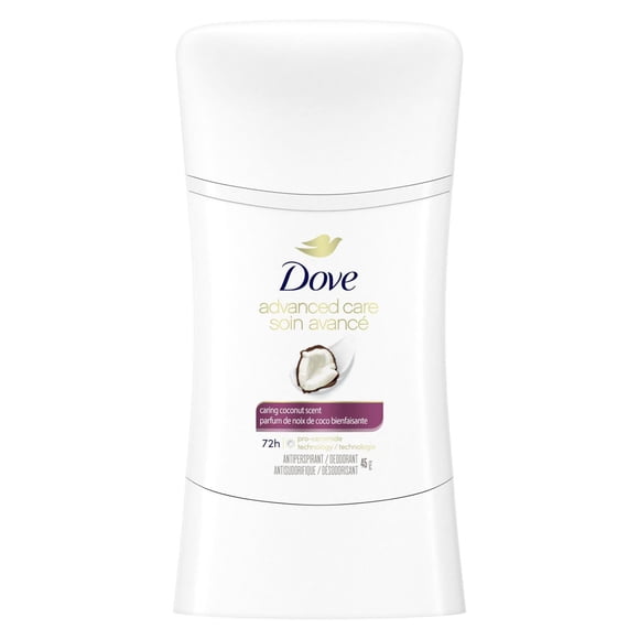 Dove Advanced Care Antiperspirant Deodorant for Women Caring Coconut, 45 g