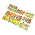 thumbnail image 2 of Fosa 600pcs Puzzles Kid Jigsaw Puzzles Cute Cartoon Image Puzzle Children Toy Gift With Iron Box, 2 of 8